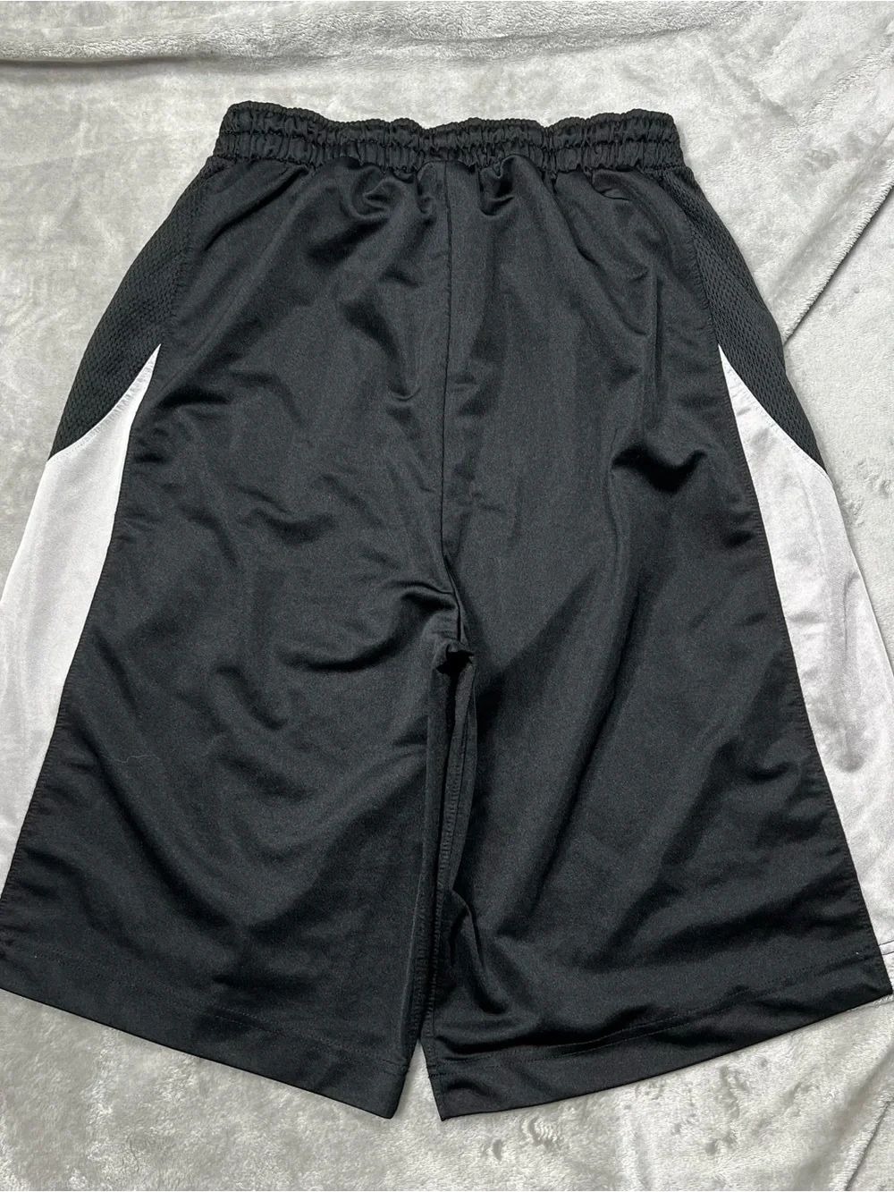 Jordan Durasheen Baggy Shorts Mens M Black Silver Basketball 404309 012